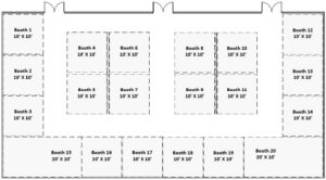 Booth Floor Plan 2026