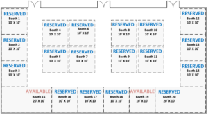 Exhibition Layout Reserved